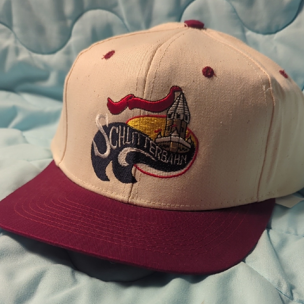 Schlitterbahn Logo Cap with Red Brim